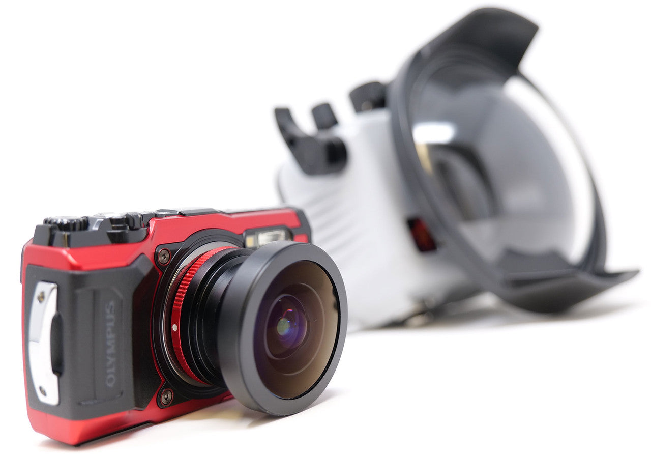 Setting Up Your Olympus TG-6 Underwater Housing with Fisheye Lens [VID