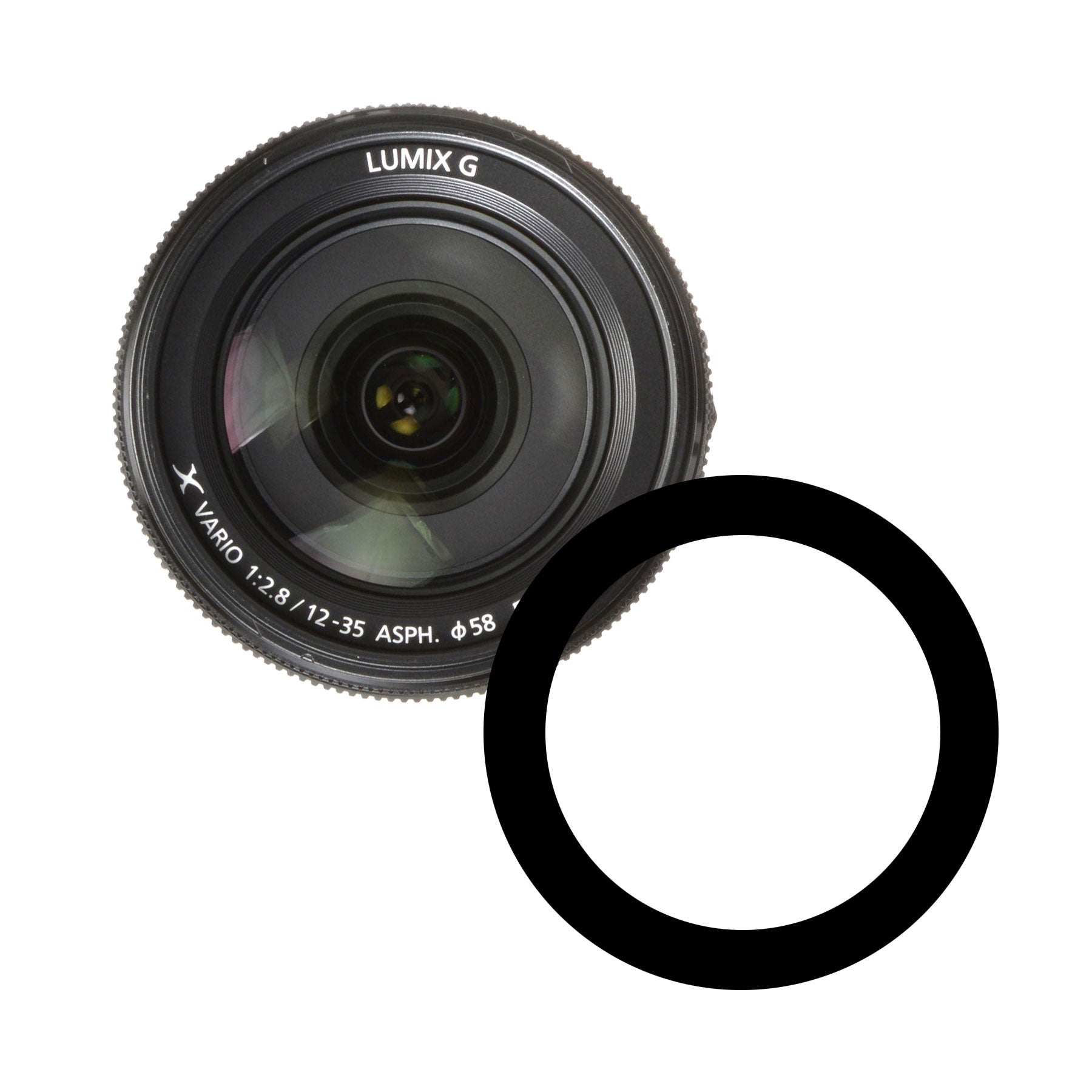 Anti-Reflection Ring for Panasonic 12-35mm F2.8 I or II ASPH Power OIS
