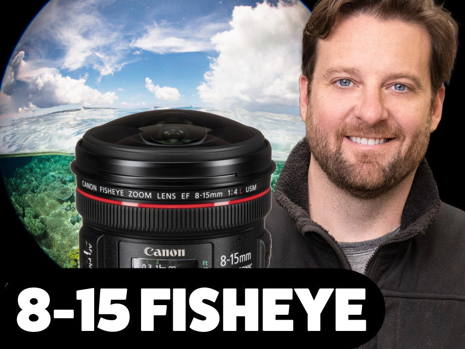 Canon EF 8-15mm Fisheye // 200DLM/D Underwater Housing Assembly [VIDEO]