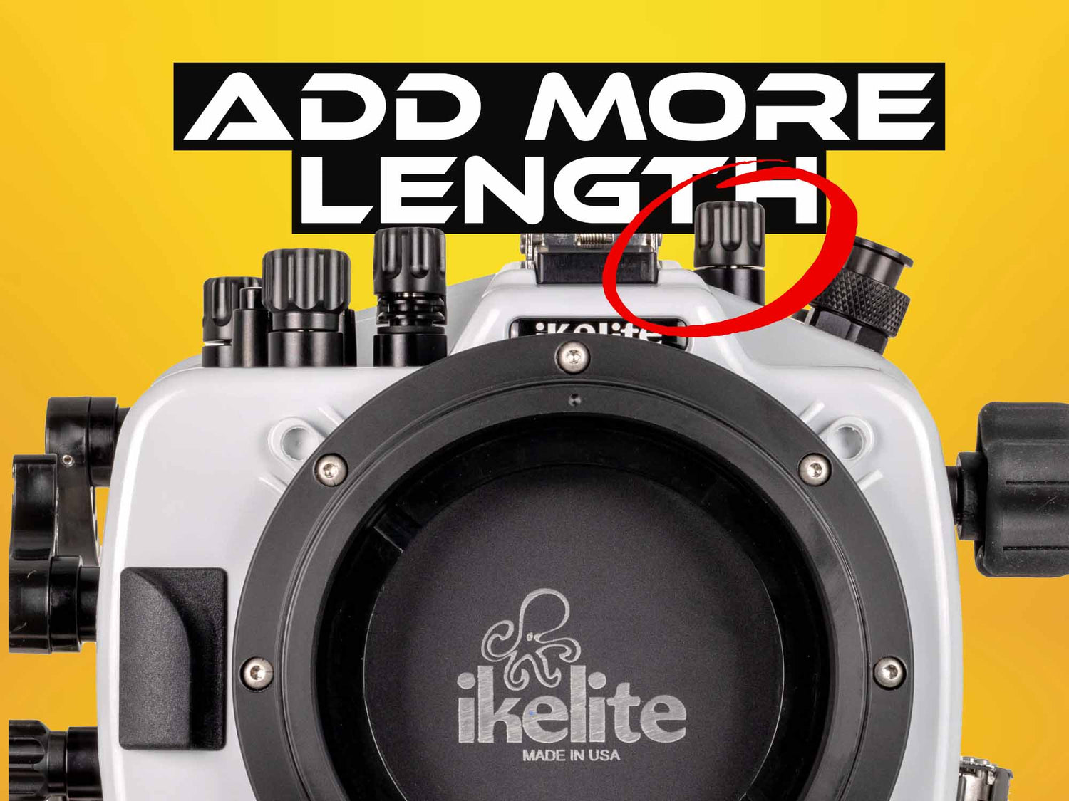 Making Adjustments to Ikelite Housing Control Length [VIDEO]