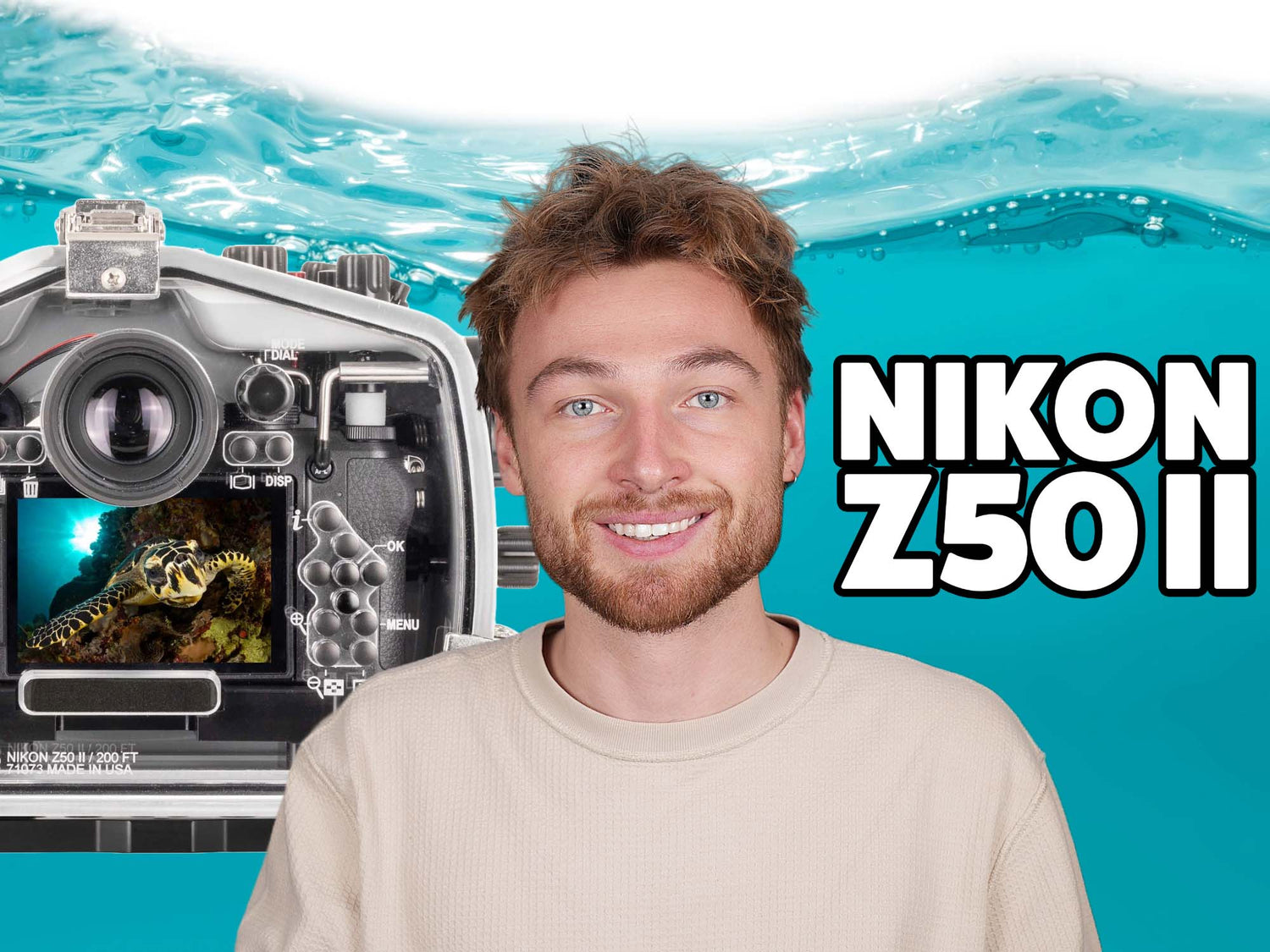 Ikelite 200DL underwater housing the for the Nikon Z50 II 