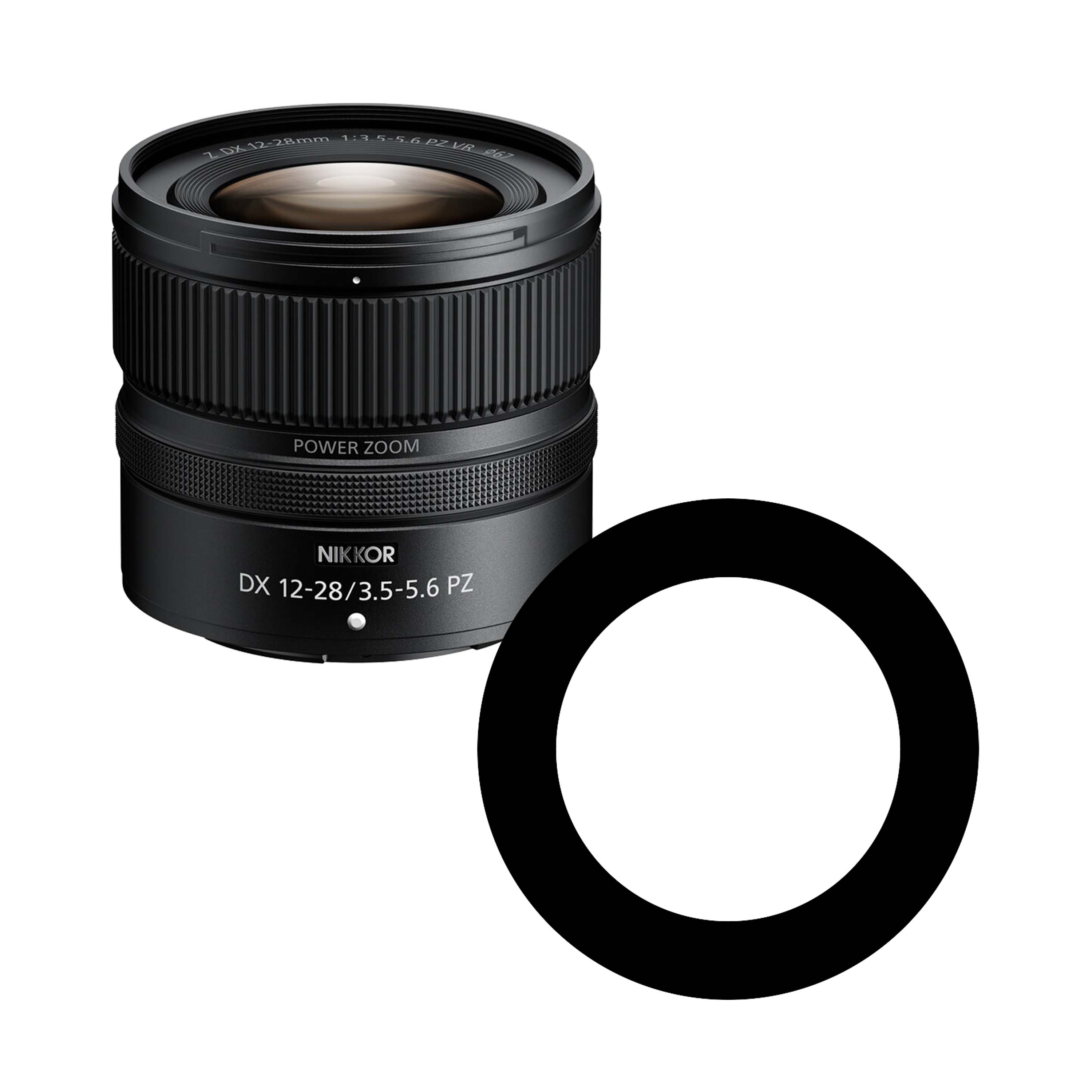 Ikelite Anti-Reflection Ring for Nikon Z 12-28mm f/3.5-5.6 PZ VR Lens