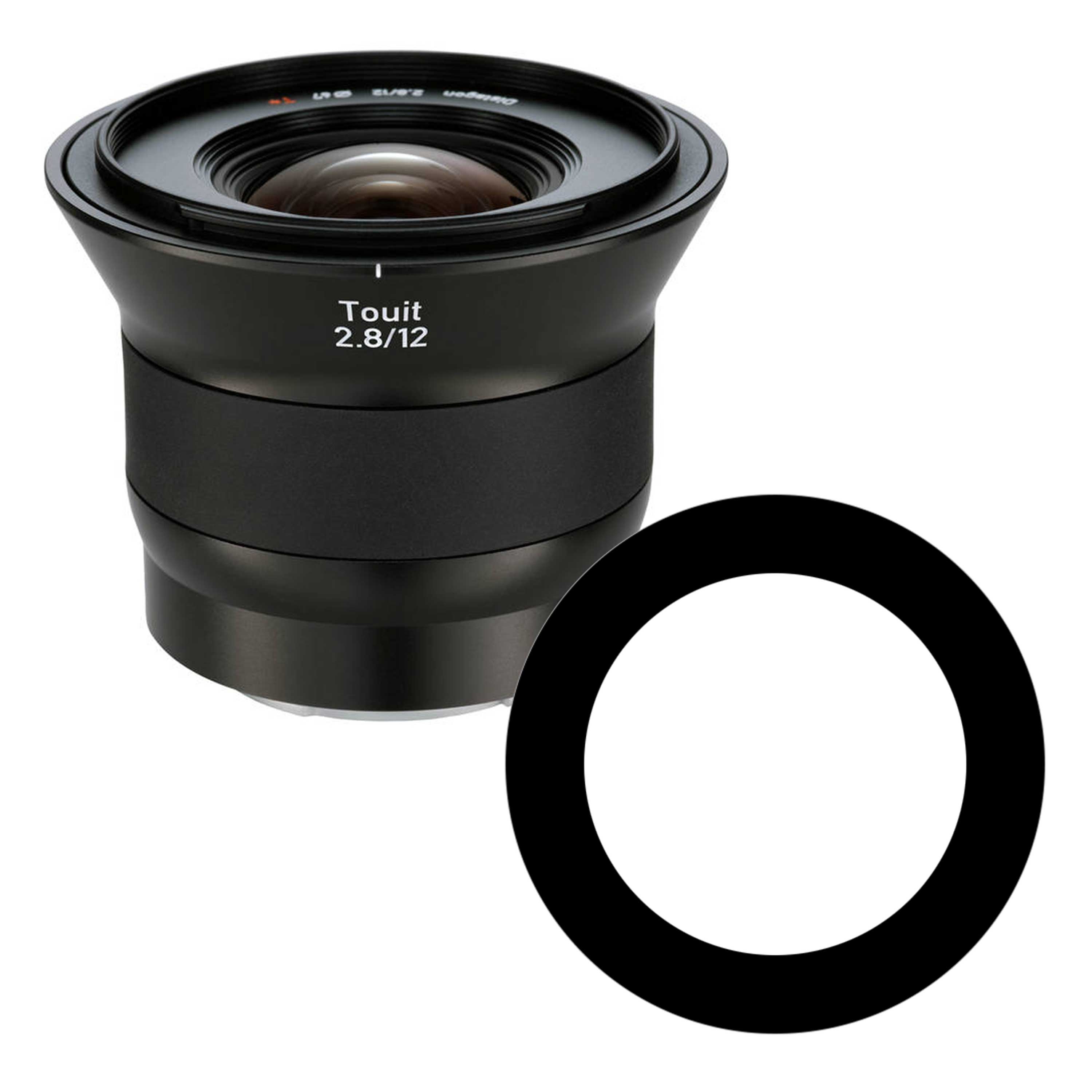 Anti-Reflection Ring for ZEISS Touit 12mm f/2.8 Lens for Sony E