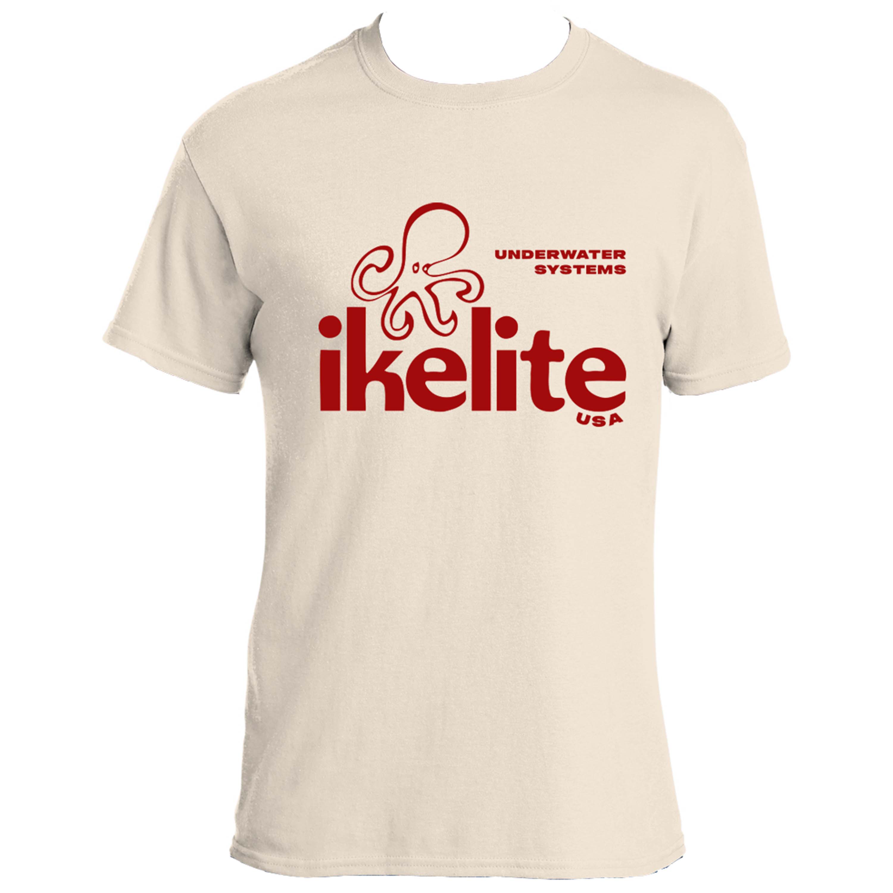 T-Shirt Vintage Ikelite Logo (Natural Cotton)