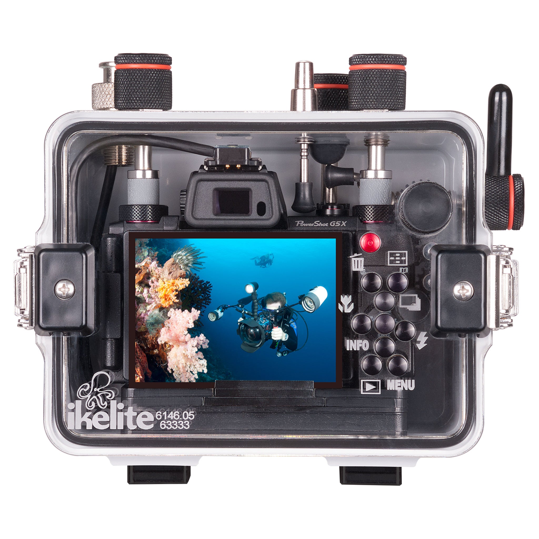 Underwater TTL Housing for Canon PowerShot G5 X