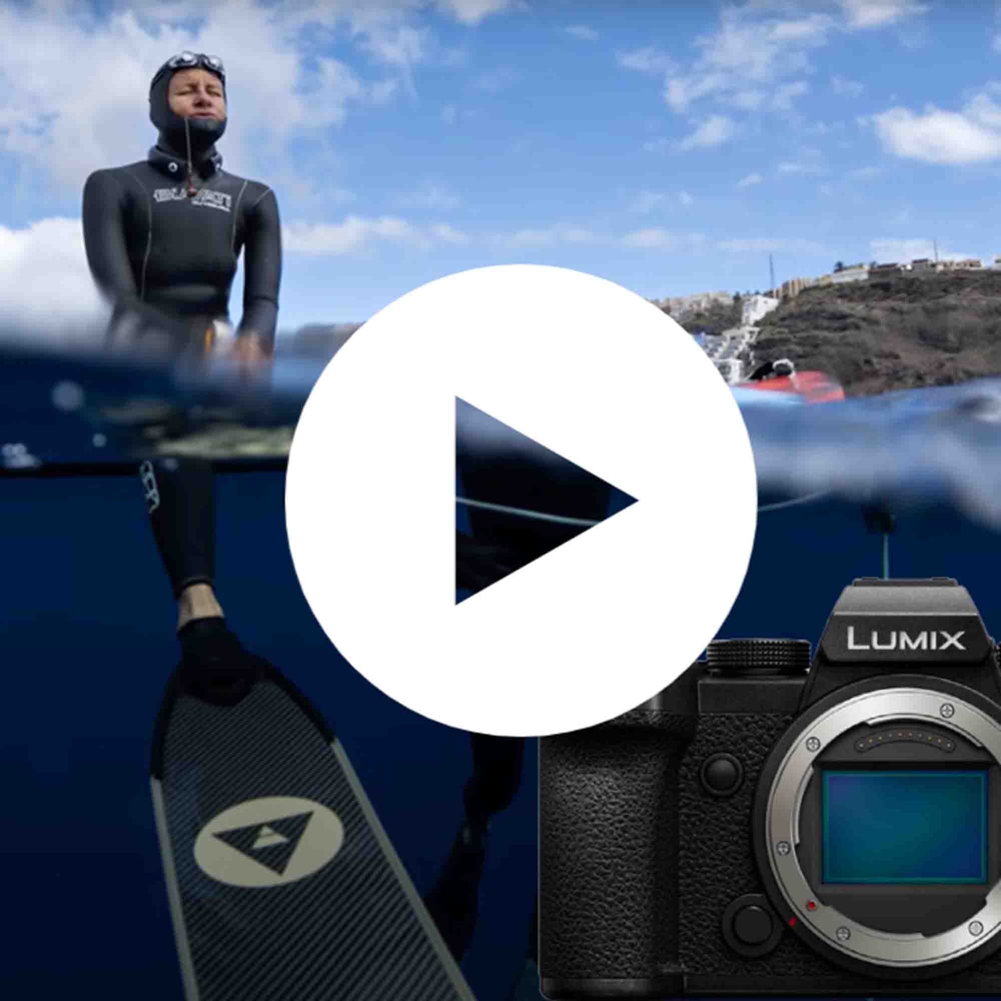 200DL Underwater Housing for Panasonic Lumix GH5, GH5S, GH5 II Mirrorless  Micro Four-Thirds Cameras